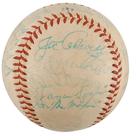 Lot #1536 Milwaukee Braves Baseball - Image 4