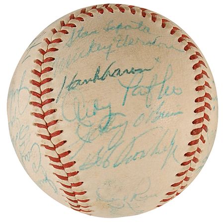 Lot #1536 Milwaukee Braves Baseball - Image 1