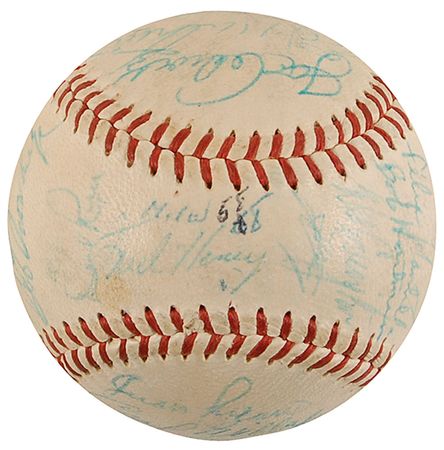 Lot #1536 Milwaukee Braves Baseball - Image 3