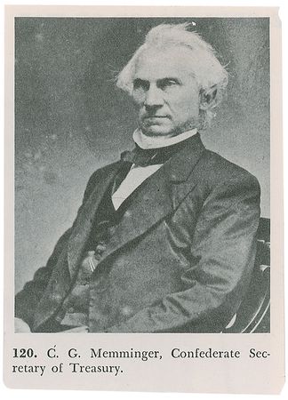 Lot #353 Christopher G. Memminger Signature - Image 1