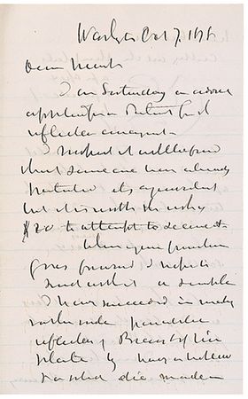 Lot #520 Montgomery C. Meigs Handwritten Letter Signed - Image 3