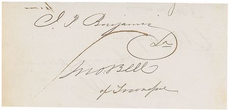 Lot #256 Judah P. Benjamin and Stephen A. Douglas Signatures - Image 2