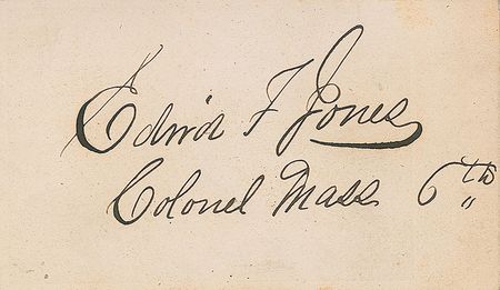 Lot #508 Edward Franc Jones Signed Photograph - Image 1