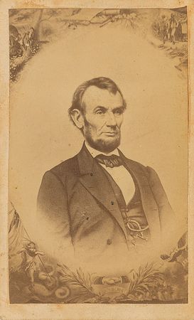Lot #4 Abraham Lincoln Photograph