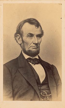 Lot #5 Abraham Lincoln Photograph