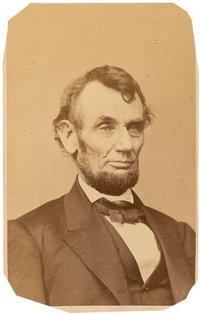 Lot #6 Abraham Lincoln Photograph