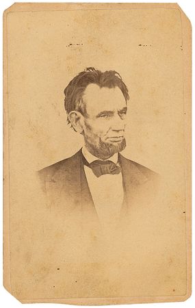 Lot #8 Abraham Lincoln: Lincoln’s last photo