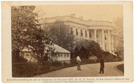 Lot #23 Lincoln White House Photograph