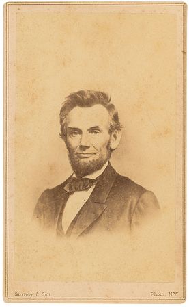 Lot #9 Abraham Lincoln Photograph