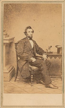 Lot #10 Abraham Lincoln Photograph