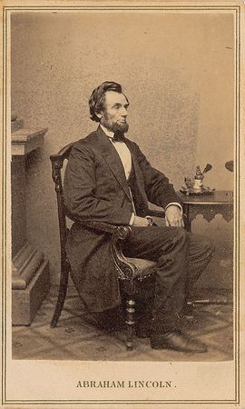 Lot #11 Abraham Lincoln Photograph