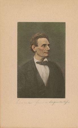 Lot #12 Abraham Lincoln Photograph