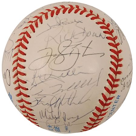 Lot #1549 NY Yankees Baseball - Image 5
