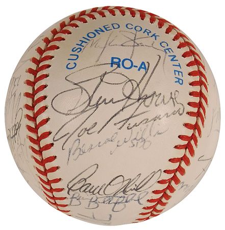 Lot #1549 NY Yankees Baseball - Image 3