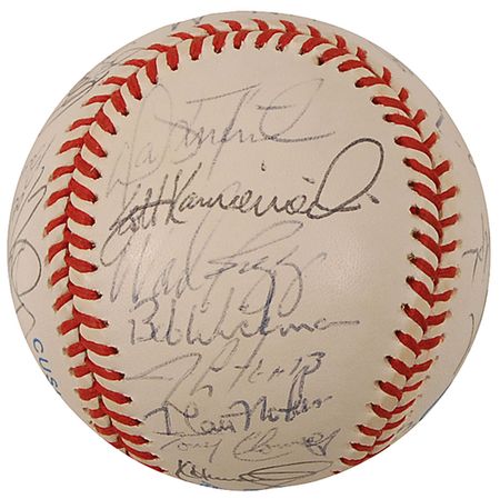 Lot #1549 NY Yankees Baseball - Image 2