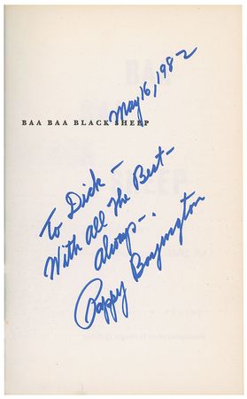 Lot #565 Pappy Boyington Book - Image 2