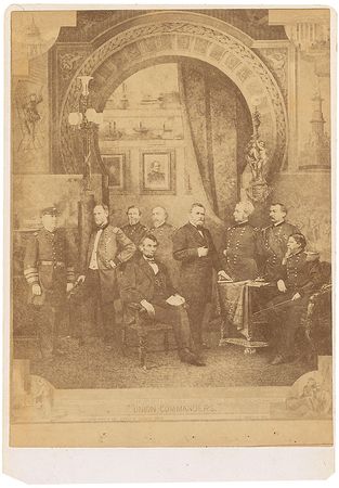 Lot #20 Lincoln and Union Commanders Photograph
