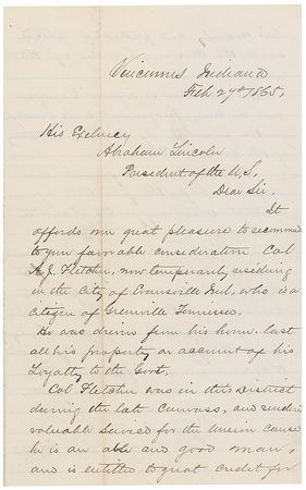 Lot #80 John Nicolay Endorsement - Image 2