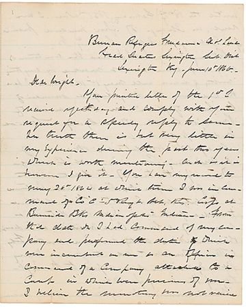 Lot #90 James H. Rice: ?I had the sad honor of doing duty as member of the ?Guard of Honor? over the remains of President Lincoln while lying in state? - Image 4