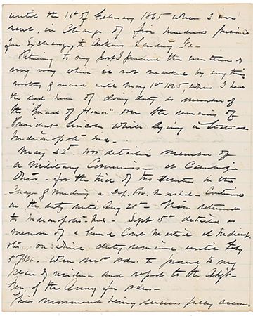 Lot #90 James H. Rice: ?I had the sad honor of doing duty as member of the ?Guard of Honor? over the remains of President Lincoln while lying in state? - Image 3