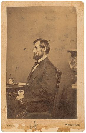 Lot #16 Abraham Lincoln Photograph