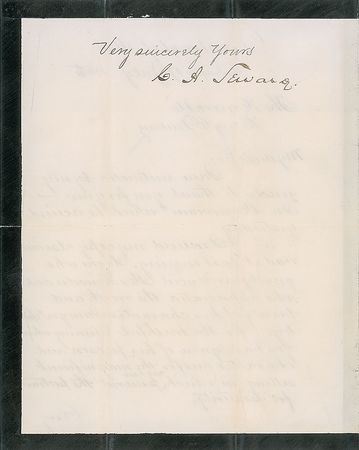 Lot #105 Mention of Lincoln: ?I am grateful to you for the truthful limning which you have given of his person and character? - Image 1