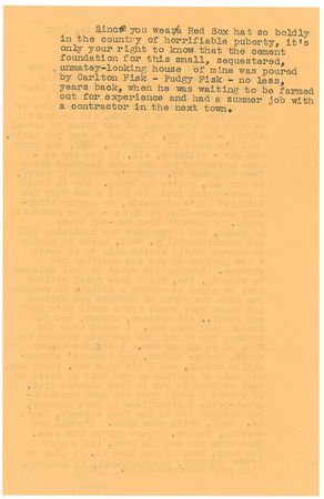 Lot #813 J. D. Salinger: Salinger writes to a favorite houseguest on poverty, haircuts, and the Red Sox legend who helped build his home - Image 1