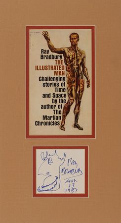 Lot #682 Ray Bradbury Sketch - Image 1