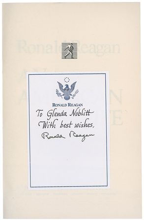 Lot #219 Ronald Reagan Book - Image 2