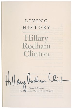 Lot #206 Hillary Clinton Book - Image 2