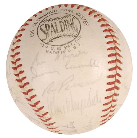 Lot #1519 Los Angeles Dodgers Baseball - Image 2