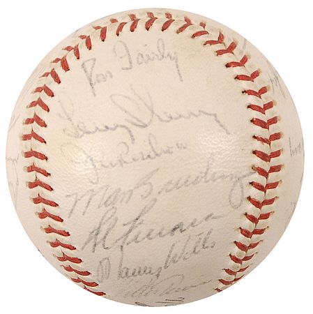 Lot #1519 Los Angeles Dodgers Baseball - Image 5