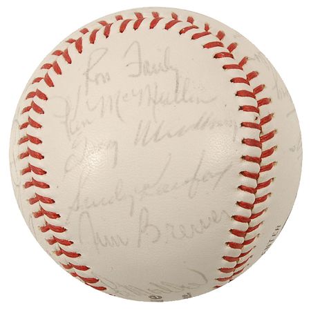 Lot #1520 Los Angeles Dodgers Baseball - Image 6