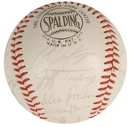 Lot #1520 Los Angeles Dodgers Baseball - Image 2