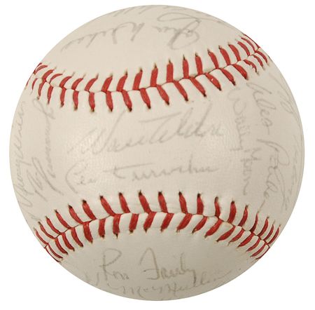 Lot #1520 Los Angeles Dodgers Baseball - Image 5