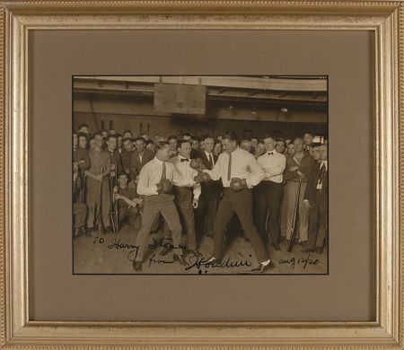 Lot #1221 Harry Houdini: Houdini interjects himself in a match between the ?Manassa Mauler? and the ?Ghetto Wizard? - Image 1