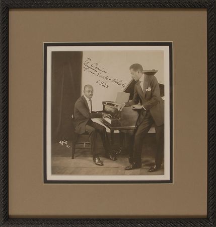 Lot #1005 Eubie Blake Signed Photograph - Image 1