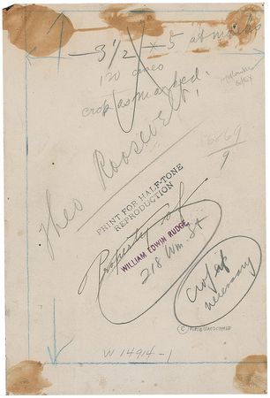 Lot #80 Theodore Roosevelt - Image 1