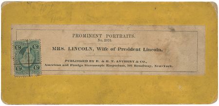Lot #66 Mary Todd Lincoln - Image 1