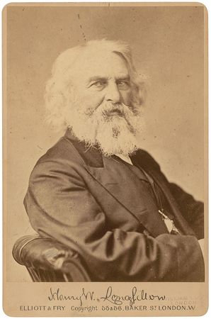 Lot #346 Henry Wadsworth Longfellow - Image 2