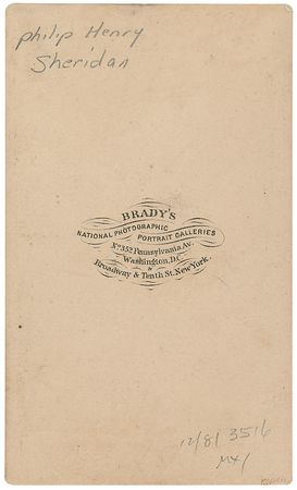 Lot #280 Philip H. Sheridan - Image 1