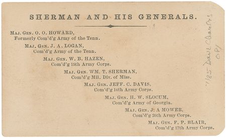 Lot #283 William T. Sherman - Image 1