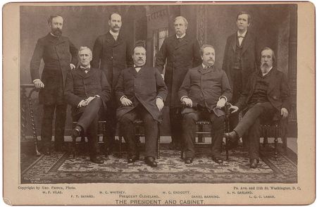 Lot #15 Grover Cleveland and Cabinet