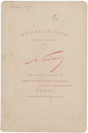 Lot #343 Victor Hugo - Image 1