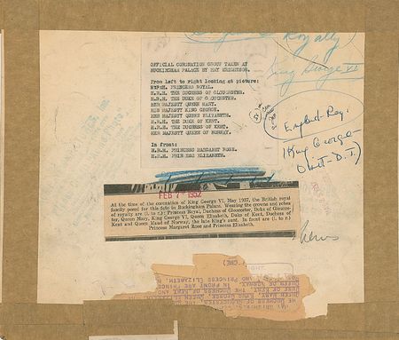 Lot #167 King George VI and Family - Image 1