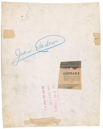 Lot #612 Jean Harlow - Image 1