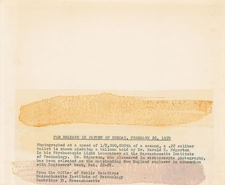 Lot #490 Harold Edgerton  - Image 1