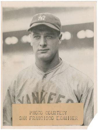 Lot #678 Lou Gehrig - Image 2
