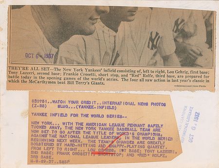 Lot #677 Lou Gehrig and the 1937 Yankees - Image 1