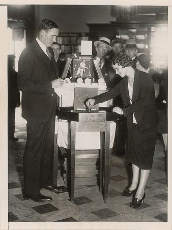 Lot #708 Walter Johnson - Image 2